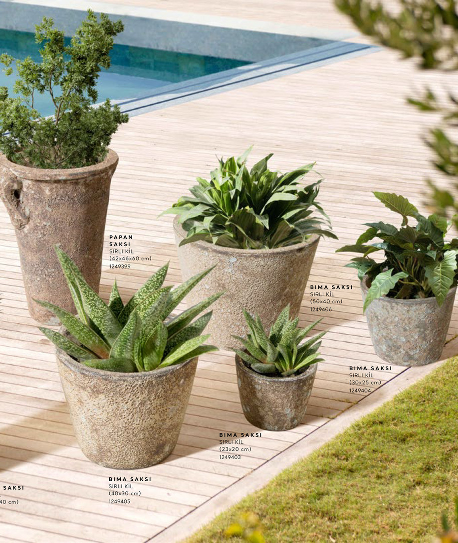 MUDO CONCEPT Saksı Koleksiyonu 2025 - PAPAN SAKSI 42X46X60 CM